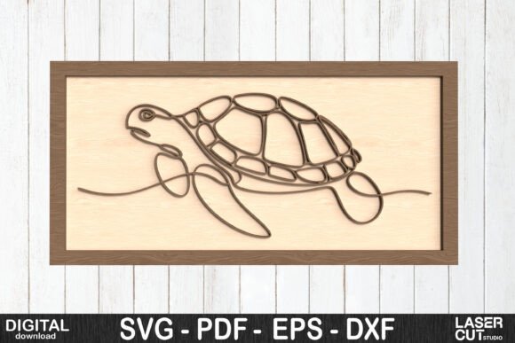 Create Stunning Wall Art with Sea Turtle SVG Designs