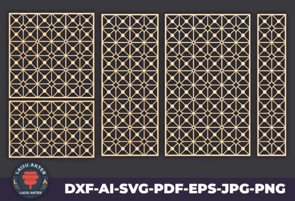 Laser Cut Decorative Panels Bundle: Instant Modern Elegance