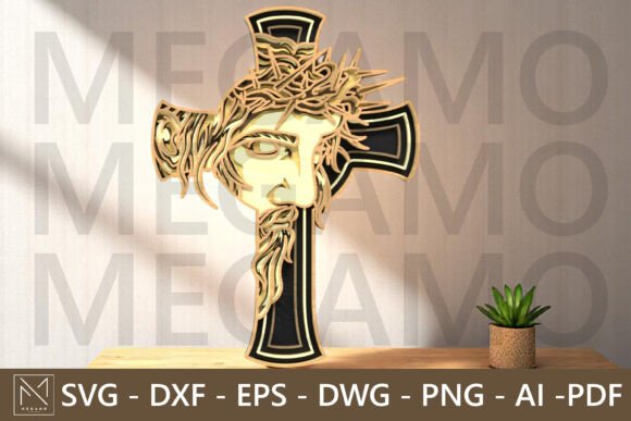Layered SVG Design for Faith-Inspired Projects